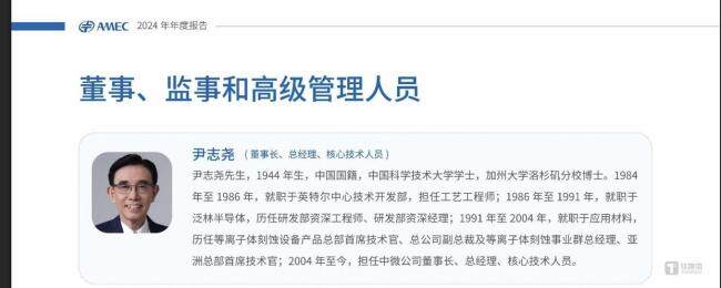 国产芯片设备巨头董事长放弃美籍 恢复中国国籍引发关注